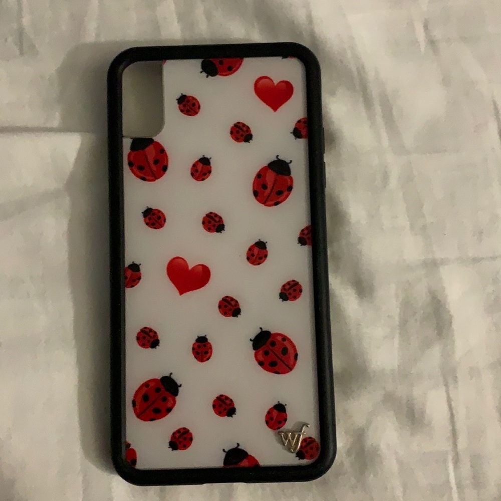 Wildflower lady bug iPhone XS Max